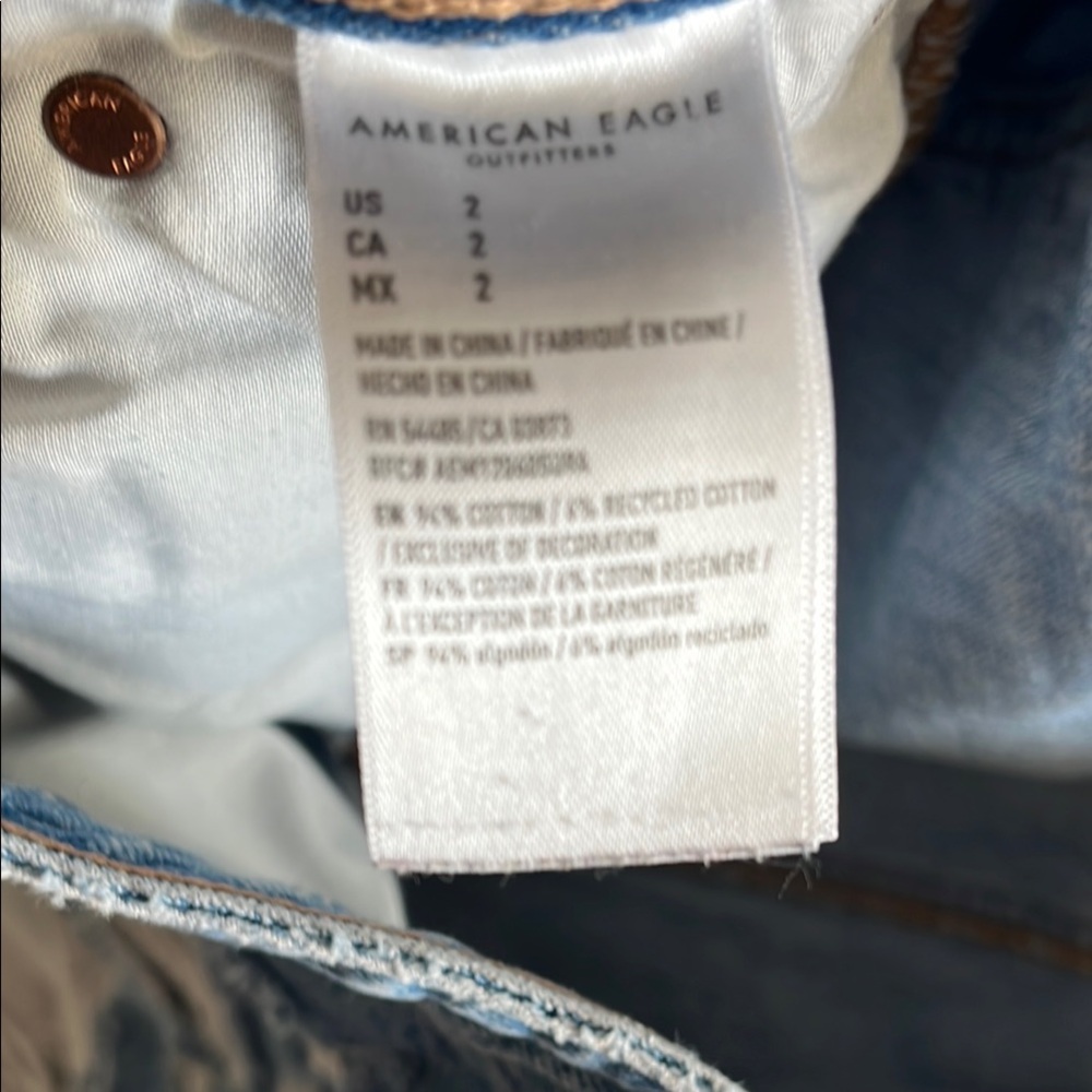 Distressed Denim Shorts - Picture 8 of 8